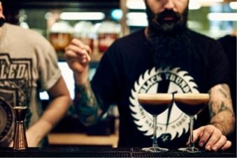 Espresso Martinis at Caravan King's Cross