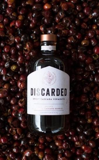 Bottle of Discarded vermouth 