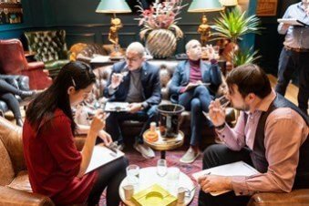Mescal and cigar tasting session
