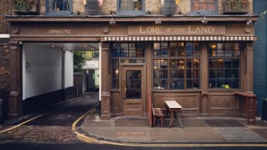 The Lore of the Land pub entrance